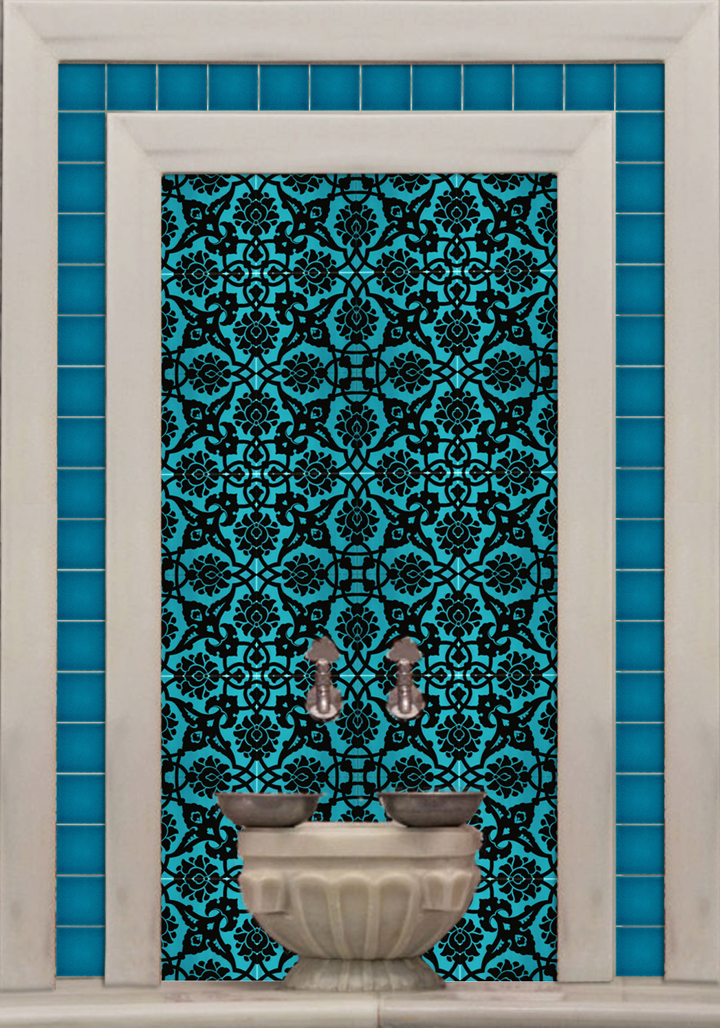 120X180 Kurna Başı Çini Karolar-5